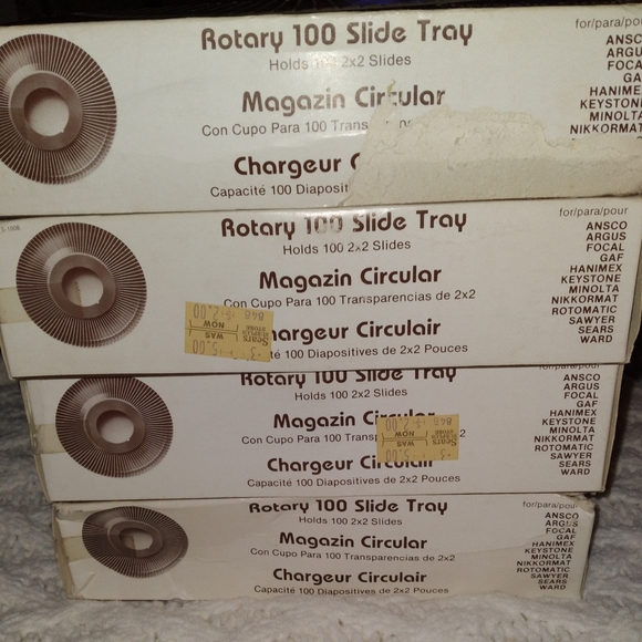 Yankee Rotary 100 slide tray. Set of 4❤ - Picture 3 of 3